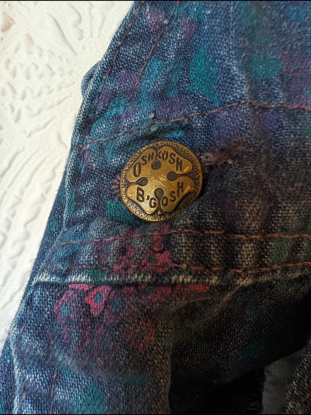 Vintage OshKosh B'gosh Children's Denim Overalls - Blue